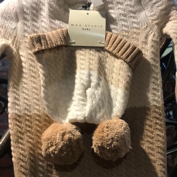 NWT Max Studio Infant 2-Piece Winter Set 3-6 Months - Picture 2 of 3